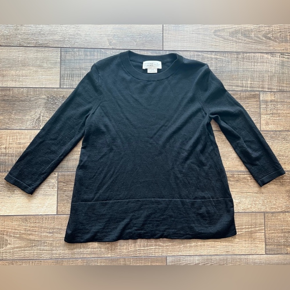 Kate Spade Sweater XS extra small Black Broome Street
